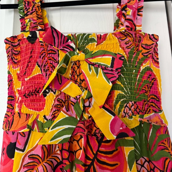 Farm Rio yellow fruit dream dress! Worn once - Picture 2 of 6